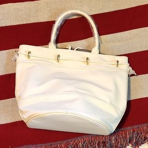 JustFab White purse